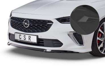CSR Frontspoiler | Cup-Spoilerlippe mit ABE für Opel Insignia B Gsi CSL505-S strukturiert schwarz matt (keine Lackierung erforderlich)