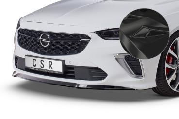 CSR Frontspoiler | Cup-Spoilerlippe mit ABE für Opel Insignia B Gsi CSL505-G Glossy schwarz Hochglanz (keine Lackierung erforderlich)