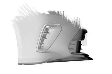 CSR Frontspoiler | Cup-Spoilerlippe mit ABE für Opel Insignia B Gsi CSL505-C Carbon Look Hochglanz (keine Lackierung erforderlich)