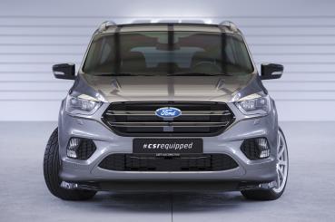 CSR Frontspoiler | Cup-Spoilerlippe mit ABE für Ford Kuga 2 CSL507-G Glossy schwarz Hochglanz (keine Lackierung erforderlich)