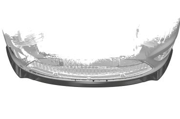 CSR Frontspoiler | Cup-Spoilerlippe mit ABE für Ford Focus MK2 ST CSL509-G Glossy schwarz Hochglanz (keine Lackierung erforderlich)