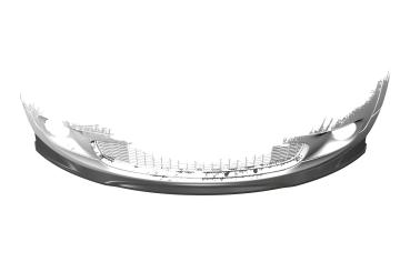 CSR Frontspoiler | Cup-Spoilerlippe mit ABE für Mini Cooper S  R56 CSL512-G Glossy schwarz Hochglanz (keine Lackierung erforderlich)