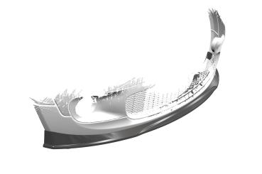 CSR Frontspoiler | Cup-Spoilerlippe mit ABE für Mini Cooper S  R56 CSL512-G Glossy schwarz Hochglanz (keine Lackierung erforderlich)