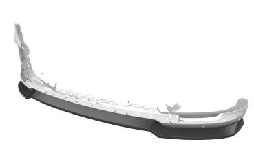 CSR Frontspoiler | Cup-Spoilerlippe mit ABE für Land Rover Range Rover Sport (L494) CSL521-C Carbon Look Hochglanz (keine Lackierung erforderlich)