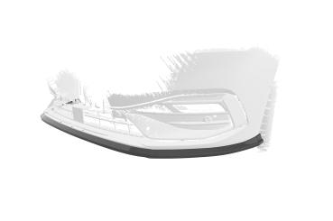 CSR Frontspoiler | Cup-Spoilerlippe mit ABE für Seat Leon 4 (Typ KL) CSL523-S strukturiert schwarz matt (keine Lackierung erforderlich)