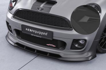 CSR Frontspoiler | Cup-Spoilerlippe mit ABE für Mini Cooper Coupe JCW (R58/R59) CSL529-S strukturiert schwarz matt (keine Lackierung erforderlich)