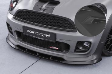 CSR Frontspoiler | Cup-Spoilerlippe mit ABE für Mini Cooper Coupe JCW (R58/R59) CSL529-L Lackierung erforderlich (unlackiert roh)