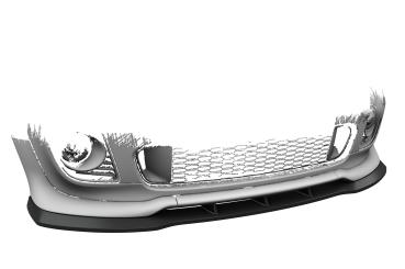 CSR Frontspoiler | Cup-Spoilerlippe mit ABE für Mini Cooper Coupe JCW (R58/R59) CSL529-C Carbon Look Hochglanz (keine Lackierung erforderlich)