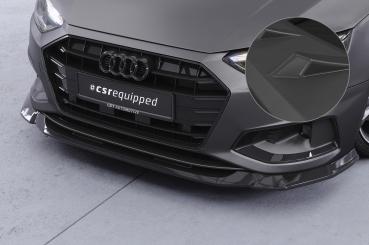 CSR Frontspoiler | Cup-Spoilerlippe mit ABE für Audi A4 B9 (Typ 8W) CSL530-L Lackierung erforderlich (unlackiert roh)