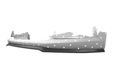 CSR Frontspoiler | Cup-Spoilerlippe mit ABE für Mazda CX3 CSL533-G Glossy schwarz Hochglanz (keine Lackierung erforderlich)