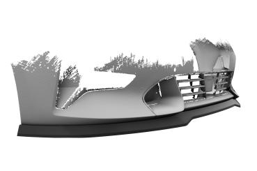 CSR Frontspoiler | Cup-Spoilerlippe mit ABE für BMW 3er (G20/G21) Limousine und Touring CSL534-C Carbon Look Hochglanz (keine Lackierung erforderlich)