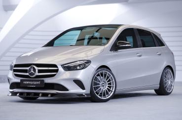 CSR Frontspoiler | Cup-Spoilerlippe mit ABE für Mercedes-Benz B-Klasse W247 CSL537-S strukturiert schwarz matt (keine Lackierung erforderlich)