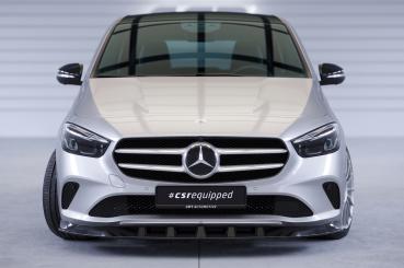CSR Frontspoiler | Cup-Spoilerlippe mit ABE für Mercedes-Benz B-Klasse W247 CSL537-S strukturiert schwarz matt (keine Lackierung erforderlich)
