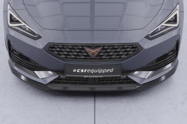CSR Frontspoiler | Cup-Spoilerlippe mit ABE für Cupra Leon 4 (Typ KL) CSL544-S strukturiert schwarz matt (keine Lackierung erforderlich)
