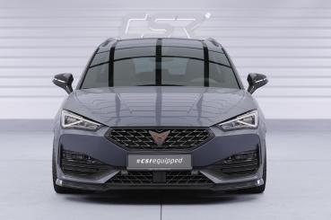 CSR Frontspoiler | Cup-Spoilerlippe mit ABE für Cupra Leon 4 (Typ KL) CSL544-S strukturiert schwarz matt (keine Lackierung erforderlich)