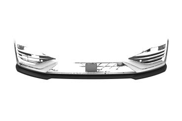 CSR Frontspoiler | Cup-Spoilerlippe mit ABE für Cupra Leon 4 (Typ KL) CSL544-S strukturiert schwarz matt (keine Lackierung erforderlich)