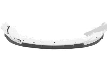CSR Frontspoiler | Cup-Spoilerlippe mit ABE für BMW X1 E84 M-Paket CSL547-G Glossy schwarz Hochglanz (keine Lackierung erforderlich)