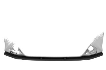 CSR Frontspoiler | Cup-Spoilerlippe mit ABE für Toyota Aygo 2 Facelift CSL548-S strukturiert schwarz matt (keine Lackierung erforderlich)