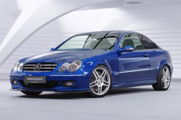 CSR Frontspoiler | Cup-Spoilerlippe mit ABE für Mercedes-Benz CLK A209 / C209 CSL550-S strukturiert schwarz matt (keine Lackierung erforderlich)
