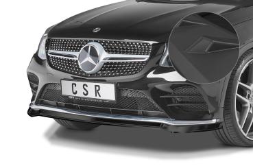 CSR Frontspoiler | Cup-Spoilerlippe mit ABE für Mercedes-Benz GLC (X253/C253) AMG-Line CSL552-L Lackierung erforderlich (unlackiert roh)