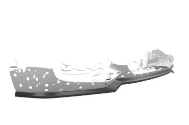 CSR Frontspoiler | Cup-Spoilerlippe mit ABE für BMW X4 (F26) M-Paket CSL558-G Glossy schwarz Hochglanz (keine Lackierung erforderlich)