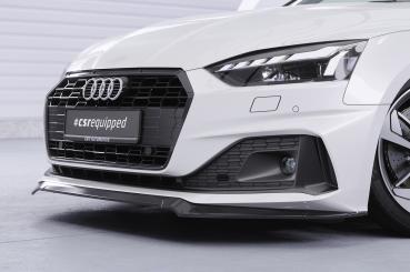 CSR Frontspoiler | Cup-Spoilerlippe mit ABE für Audi A5 F5  Basis / Advanced CSL562-S strukturiert schwarz matt (keine Lackierung erforderlich)