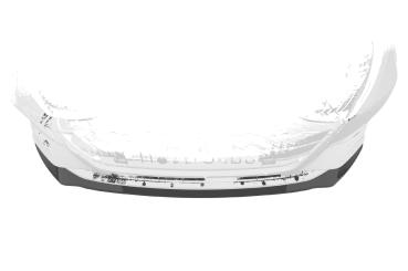 CSR Frontspoiler | Cup-Spoilerlippe mit ABE für Audi A7 C8 (Typ 4K) CSL563-S strukturiert schwarz matt (keine Lackierung erforderlich)