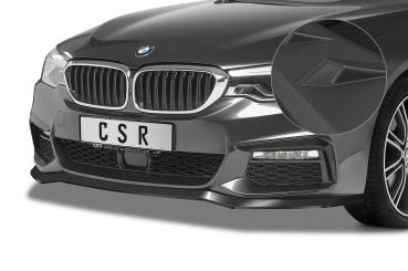 CSR Frontspoiler | Cup-Spoilerlippe mit ABE für BMW 5er G30/G31 M-Paket CSL564-L Lackierung erforderlich (unlackiert roh)