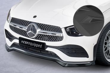 CSR Frontspoiler | Cup-Spoilerlippe mit ABE für Mercedes-Benz GLC (C253/X253) AMG-Line CSL573-L Lackierung erforderlich (unlackiert roh)