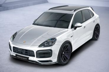 CSR Frontspoiler | Cup-Spoilerlippe mit ABE für Porsche Cayenne P0536/9YA CSL576-L Lackierung erforderlich (unlackiert roh)