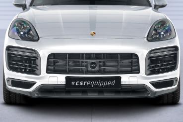 CSR Frontspoiler | Cup-Spoilerlippe mit ABE für Porsche Cayenne P0536/9YA CSL576-L Lackierung erforderlich (unlackiert roh)