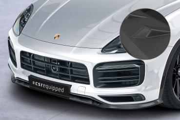 CSR Frontspoiler | Cup-Spoilerlippe mit ABE für Porsche Cayenne P0536/9YA CSL576-L Lackierung erforderlich (unlackiert roh)