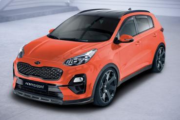 CSR Frontspoiler | Cup-Spoilerlippe mit ABE für Kia Sportage QLE CSL577-L Lackierung erforderlich (unlackiert roh)