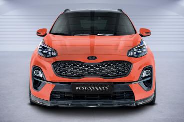 CSR Frontspoiler | Cup-Spoilerlippe mit ABE für Kia Sportage QLE CSL577-L Lackierung erforderlich (unlackiert roh)