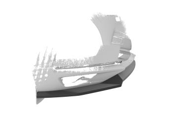 CSR Frontspoiler | Cup-Spoilerlippe mit ABE für Volvo XC60 II (SPA) CSL587-G Glossy schwarz Hochglanz (keine Lackierung erforderlich)