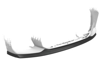CSR Frontspoiler | Cup-Spoilerlippe mit ABE für BMW X6 (G06) M-Paket / M50i CSL589-C Carbon Look Hochglanz (keine Lackierung erforderlich)