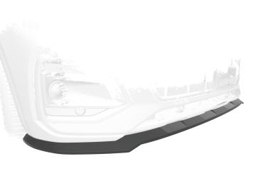 CSR Frontspoiler | Cup-Spoilerlippe mit ABE für Audi Q5 (FY/FYT) CSL590-G Glossy schwarz Hochglanz (keine Lackierung erforderlich)