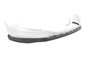 CSR Frontspoiler | Cup-Spoilerlippe mit ABE für Hyundai I30 (GD) CSL592-S strukturiert schwarz matt (keine Lackierung erforderlich)