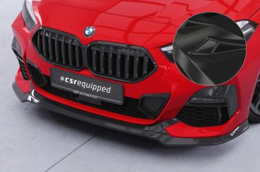 CSR Frontspoiler | Cup-Spoilerlippe mit ABE für BMW 2er (F44) M-Sport / M235 CSL593-G Glossy schwarz Hochglanz (keine Lackierung erforderlich)