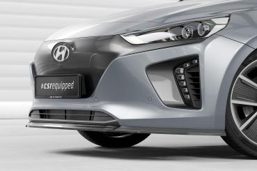 CSR Frontspoiler | Cup-Spoilerlippe mit ABE für Hyundai Ioniq CSL594-C Carbon Look Hochglanz (keine Lackierung erforderlich)