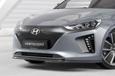 CSR Frontspoiler | Cup-Spoilerlippe mit ABE für Hyundai Ioniq CSL594-C Carbon Look Hochglanz (keine Lackierung erforderlich)