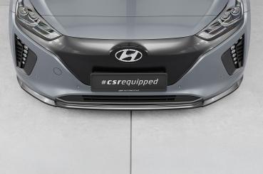 CSR Frontspoiler | Cup-Spoilerlippe mit ABE für Hyundai Ioniq CSL594-C Carbon Look Hochglanz (keine Lackierung erforderlich)
