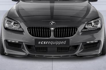 CSR Frontspoiler | Cup-Spoilerlippe mit ABE für BMW 6er F12/F13/F06 CSL598-L Lackierung erforderlich (unlackiert roh)