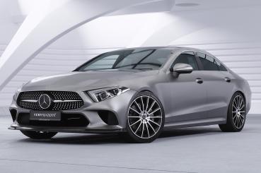 CSR Frontspoiler | Cup-Spoilerlippe mit ABE für Mercedes-Benz CLS (C257) CSL599-C Carbon Look Hochglanz (keine Lackierung erforderlich)