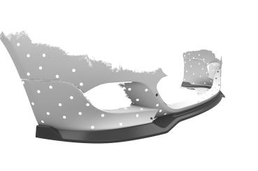 CSR Frontspoiler | Cup-Spoilerlippe mit ABE für BMW 5er E60/E61 M-Paket CSR-CSL603-G Glossy schwarz Hochglanz (keine Lackierung erforderlich)