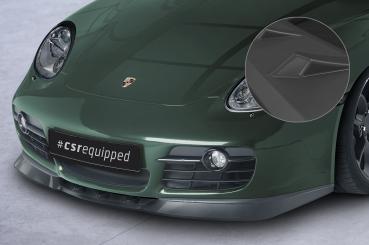 CSR Frontspoiler | Cup-Spoilerlippe mit ABE für Porsche 987c Cayman CSL609-L Lackierung erforderlich (unlackiert roh)