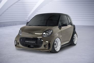 CSR Frontspoiler | Cup-Spoilerlippe mit ABE für Smart EQ fortwo (fortwo 453) CSL610-S strukturiert schwarz matt (keine Lackierung erforderlich)