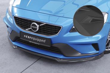 CSR Frontspoiler | Cup-Spoilerlippe mit ABE für Volvo V40 R-Design CSL611-L Lackierung erforderlich (unlackiert roh)