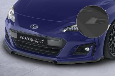 CSR Frontspoiler | Cup-Spoilerlippe mit ABE für Subaru BRZ CSL613-S strukturiert schwarz matt (keine Lackierung erforderlich)