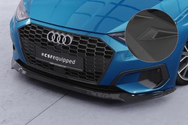 CSR Frontspoiler | Cup-Spoilerlippe mit ABE für Audi A3 8Y Limousine CSL616-L Lackierung erforderlich (unlackiert roh)